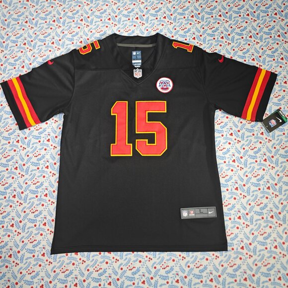 NFL Other - Patrick Mahomes Chiefs Super Bowl Black Jersey No. 15